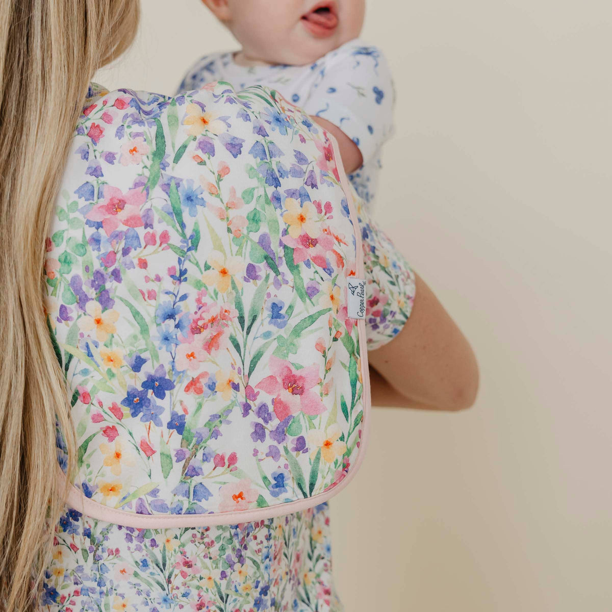3 Pack Premium Burp Cloths - Catherine