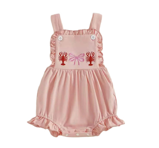 Crawfish Blushin' Romper