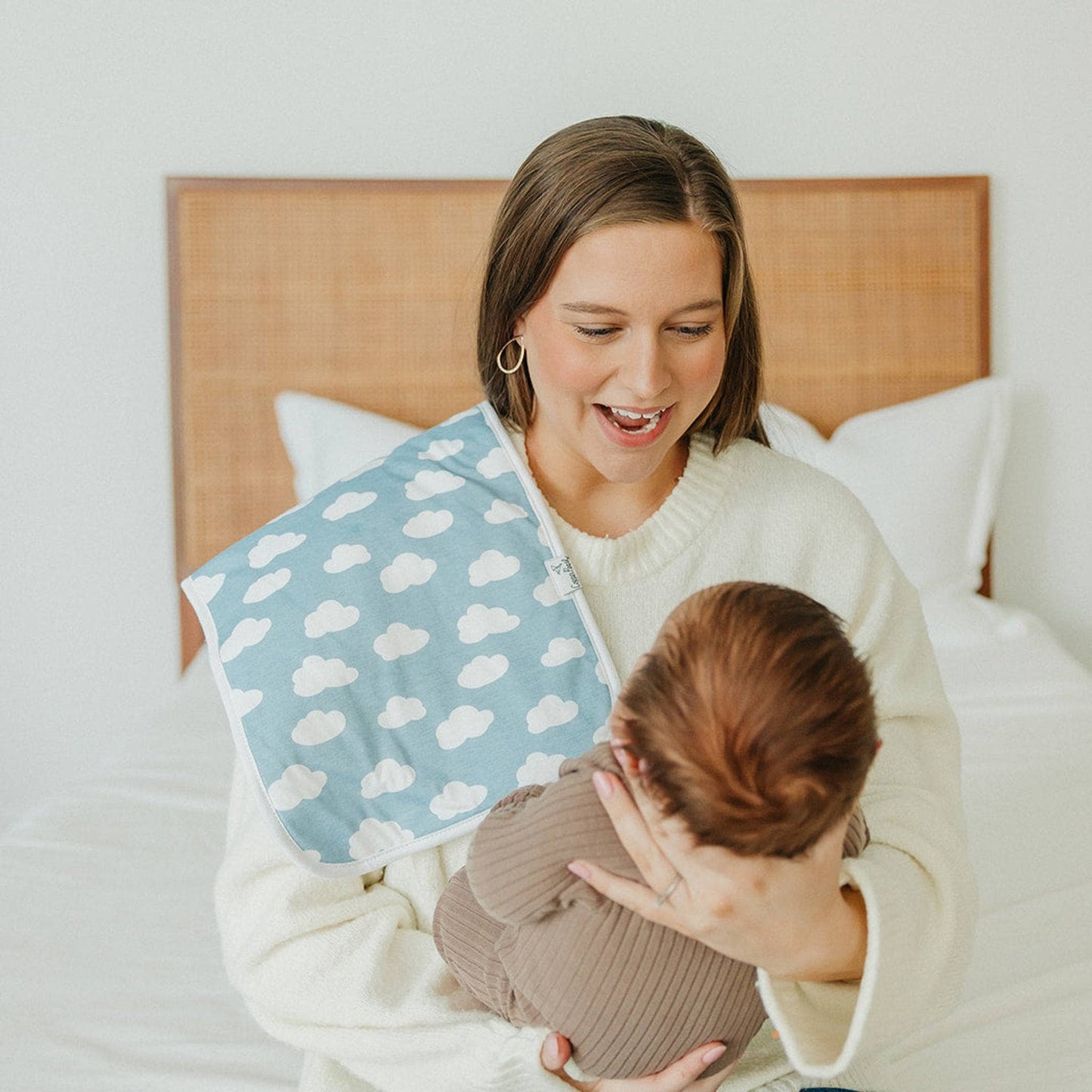 3 Pack Premium Burp Cloths - Farmstead