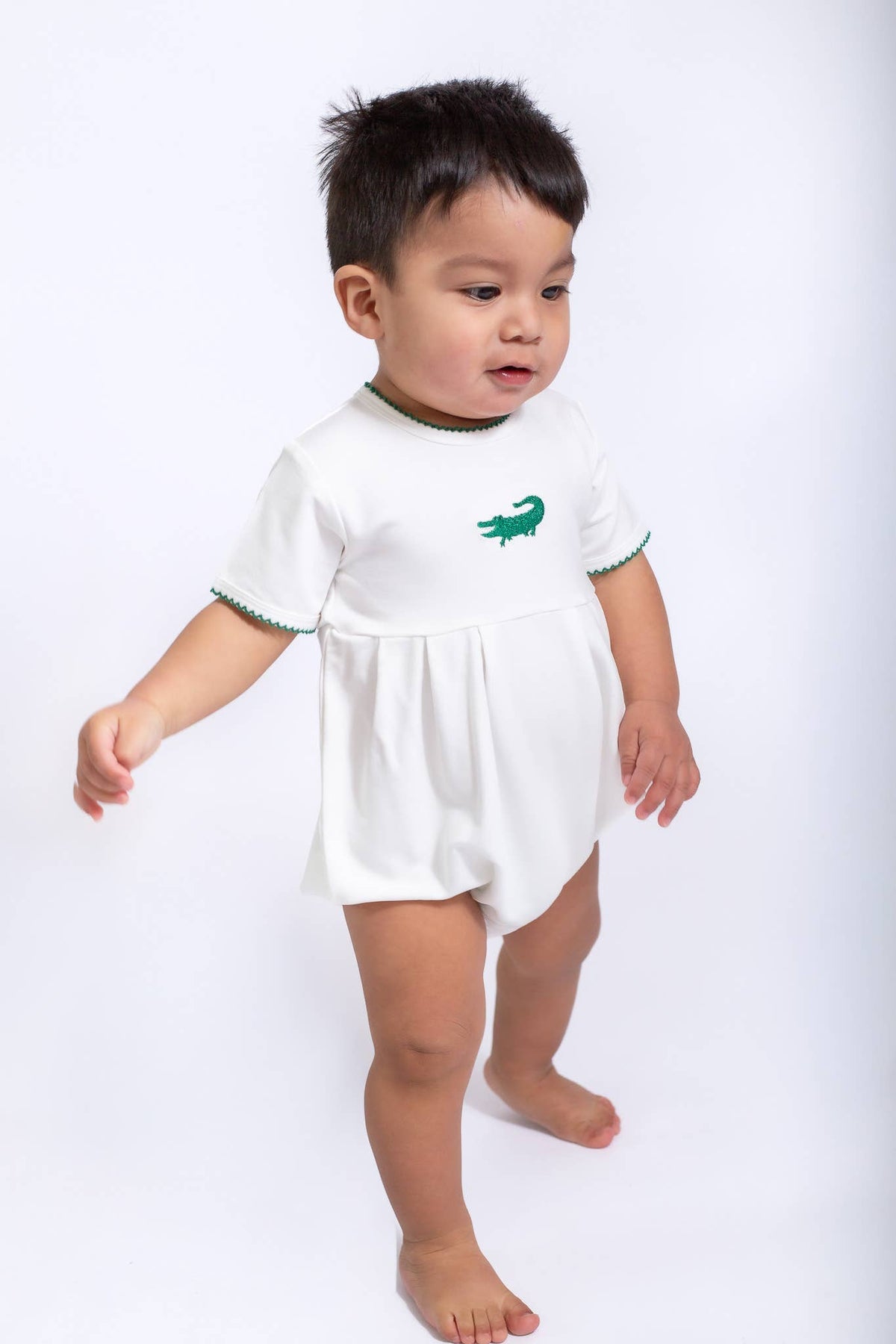 Alligator - Embroidered Bubble