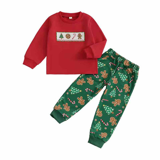 Red & Green Gingerbread Fun Set