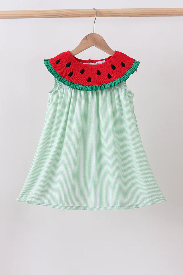 Sweet Summertime Watermelon Dress