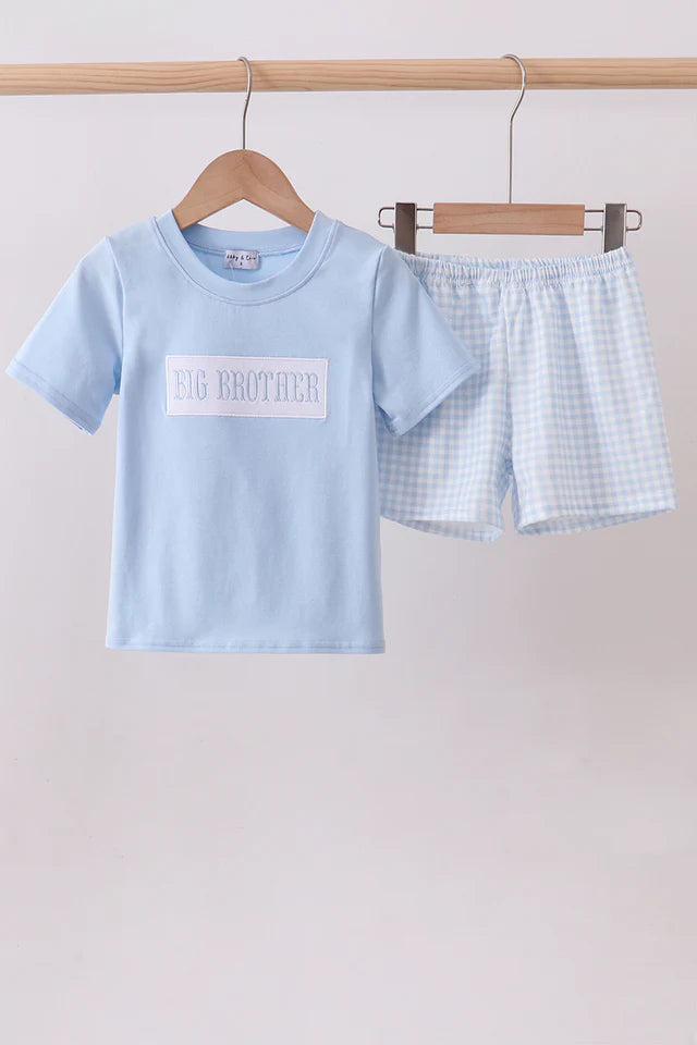 Big Brother Gingham Set