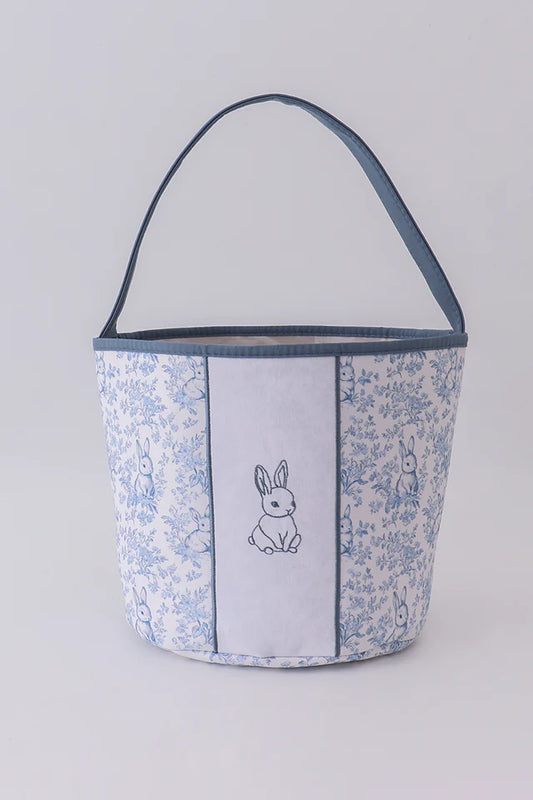Blue bunny floral basket (Arrival Est: 2/20/26)