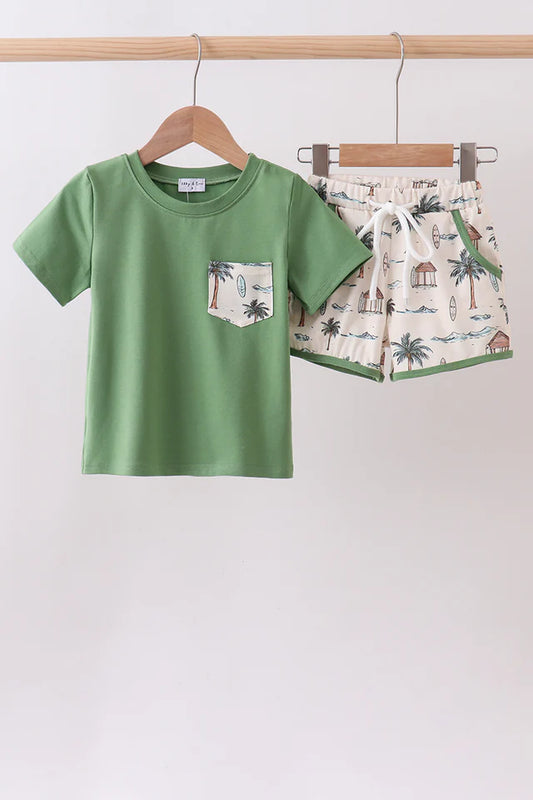 Green Beach Set