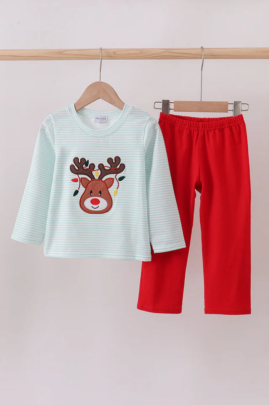 Rudolf & Twinkle Lights Boy Set (Presale - arriving approx. 9/3/25)