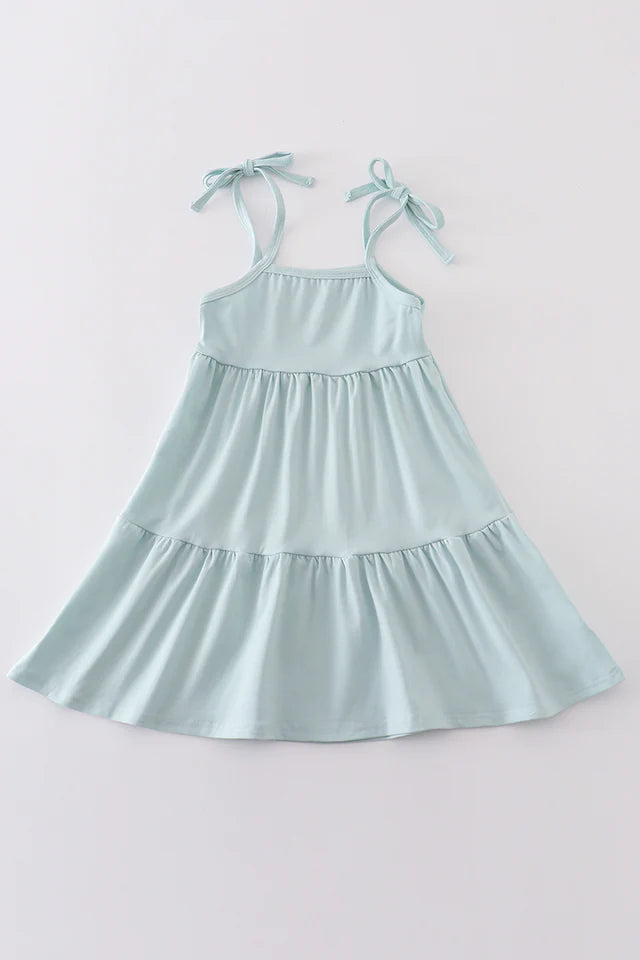 Seaside Breeze Tie-Strap Dress