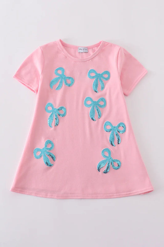 Shimmer & Bows Dress (PRE-SALE arrives around 4/4/25)