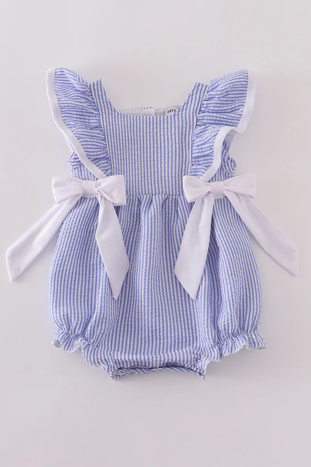 Seersucker Sweetness Romper