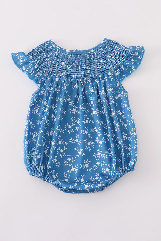 Bluebell Breeze Smocked Bubble (PRESALE- Arrival by 5/16/25)