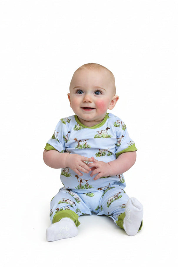 Pointer Hunt Boy Romper