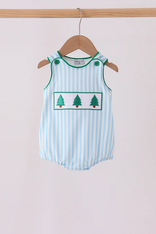 Green Christmas Tree Embroidery Bubble (ETA: 10/12/26)