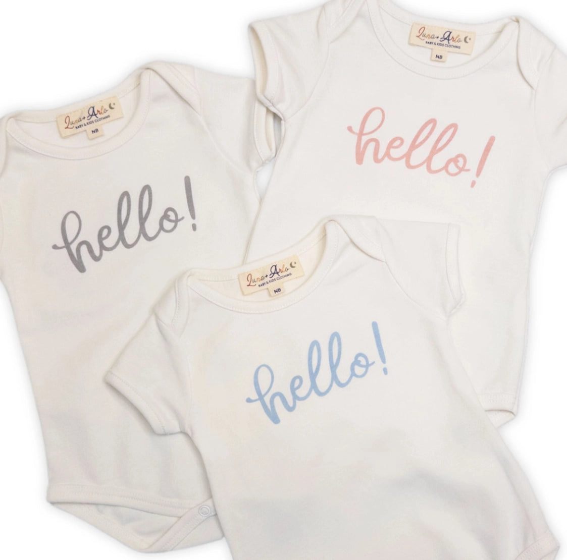 Hello! Bodysuit - Newborn