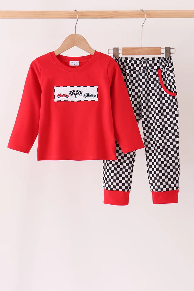 Checkered Flag Race Boy Set (ETA: 10/12/26)