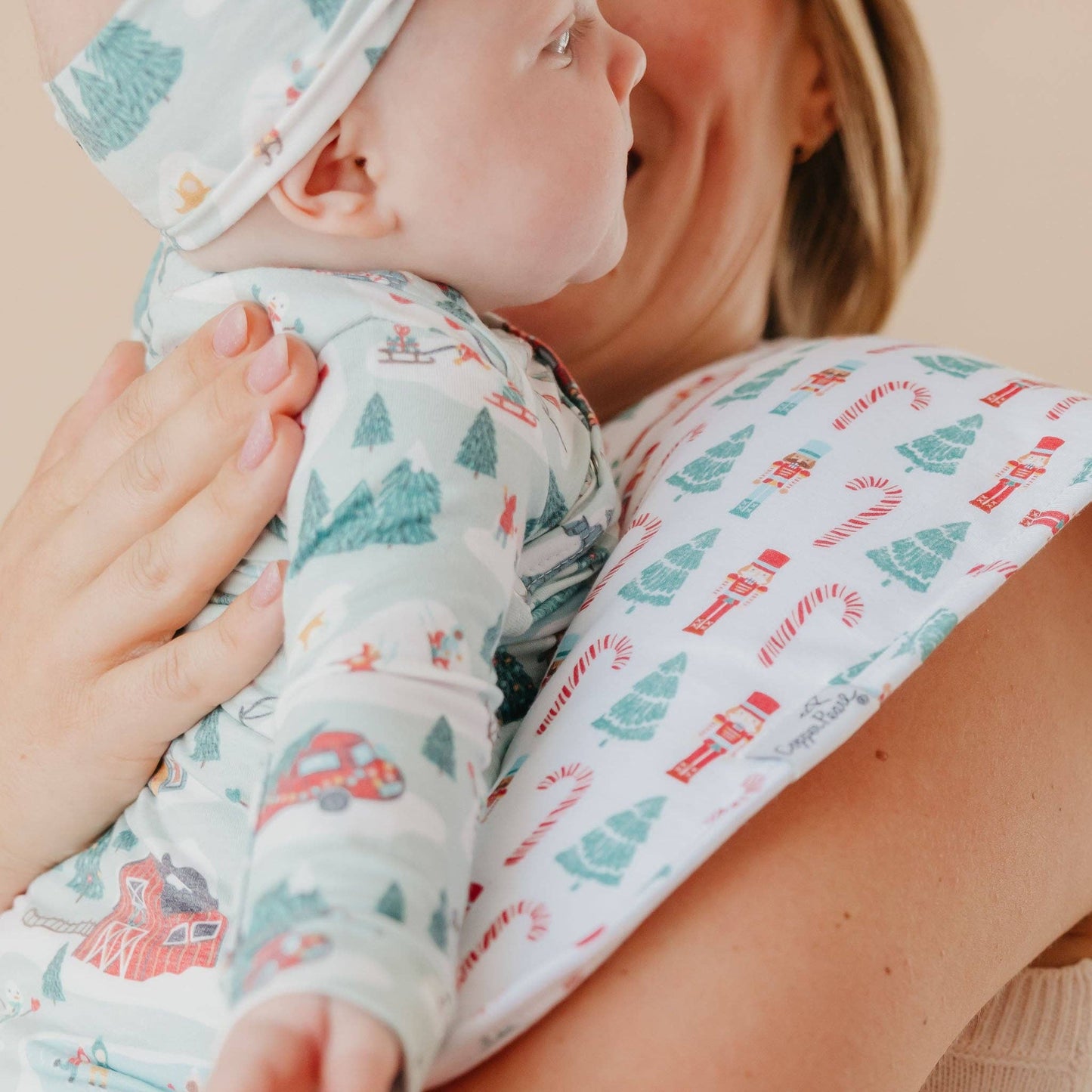 3 Pack Premium Burp Cloths - Nicholas