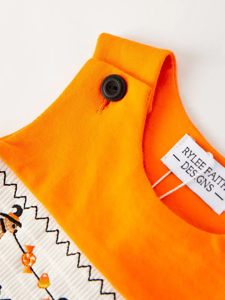 Puppies and Pumpkins Romper