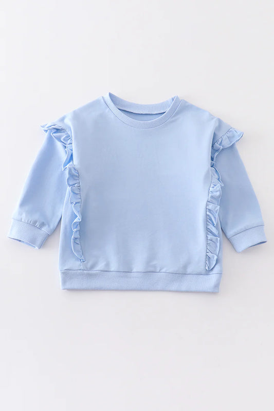 Baby Blues Ruffle Sweatshirt