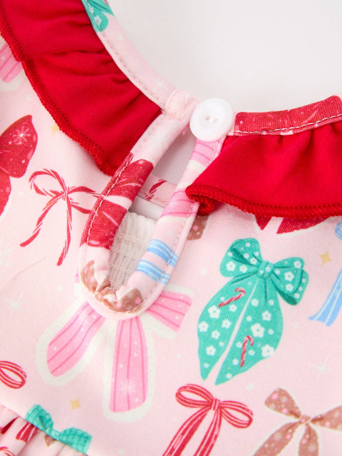 Bow Party Bubble Romper