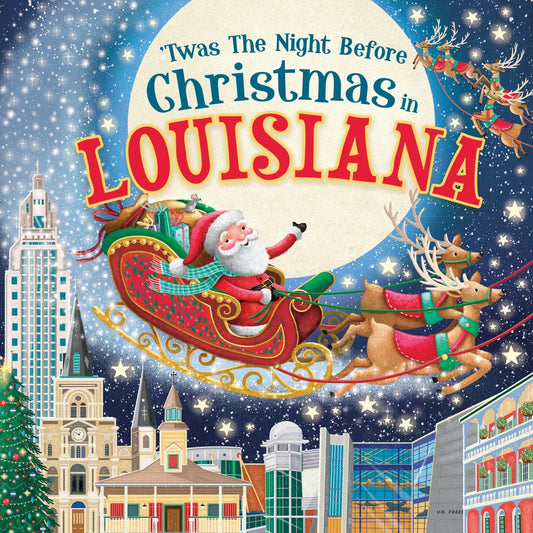 'twas the Night Before Christmas in Louisiana (Hc)