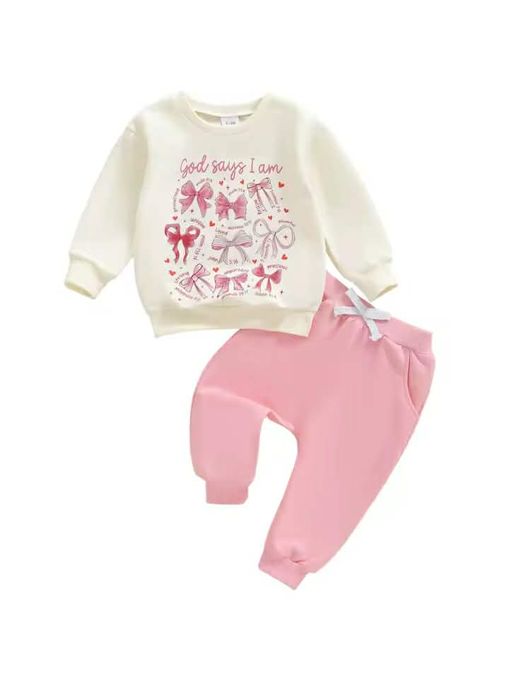 God Says I am - Bow Jogger