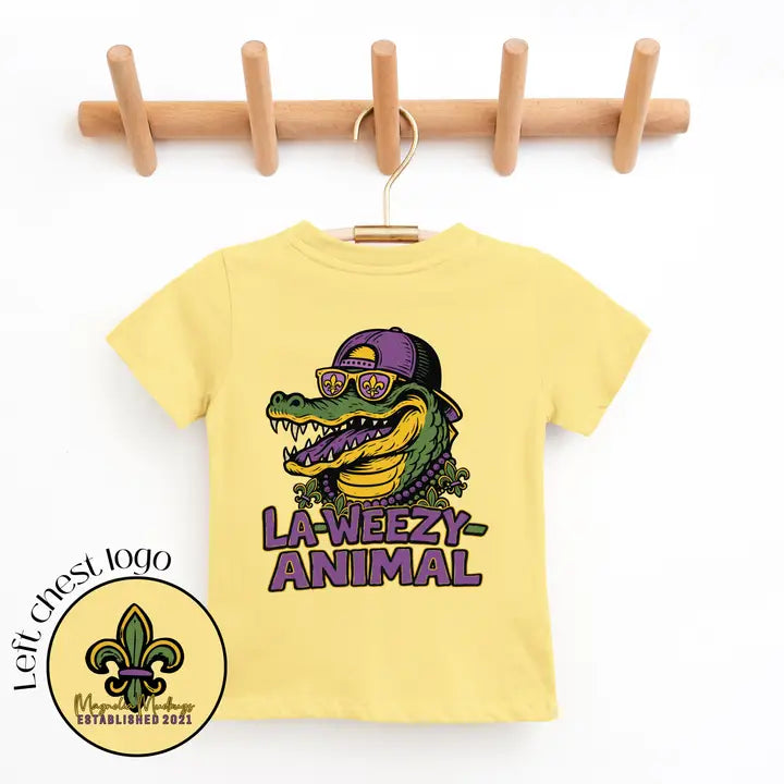 La-Weezy-Animal Kid's T-Shirt | Mardi Gras