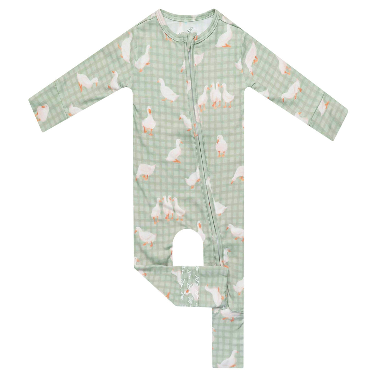 Convertible Zip-Up Footie - Baker