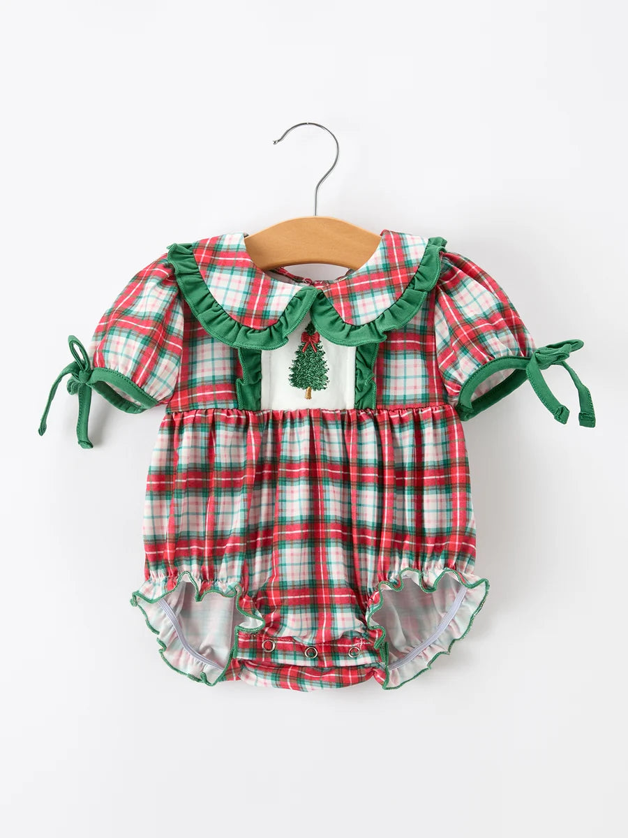 Evergreen Girl Romper