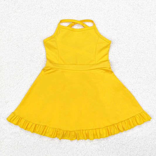 Active Wear Dress (Yellow)