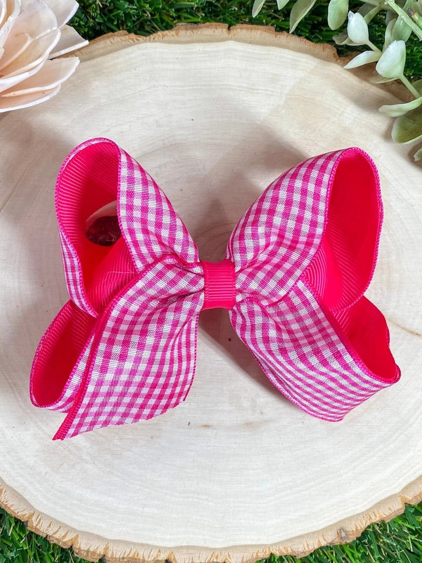 Gingham Classic Bows