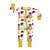 Geaux Time Convertible Footie Romper : Bamboo Pajamas
