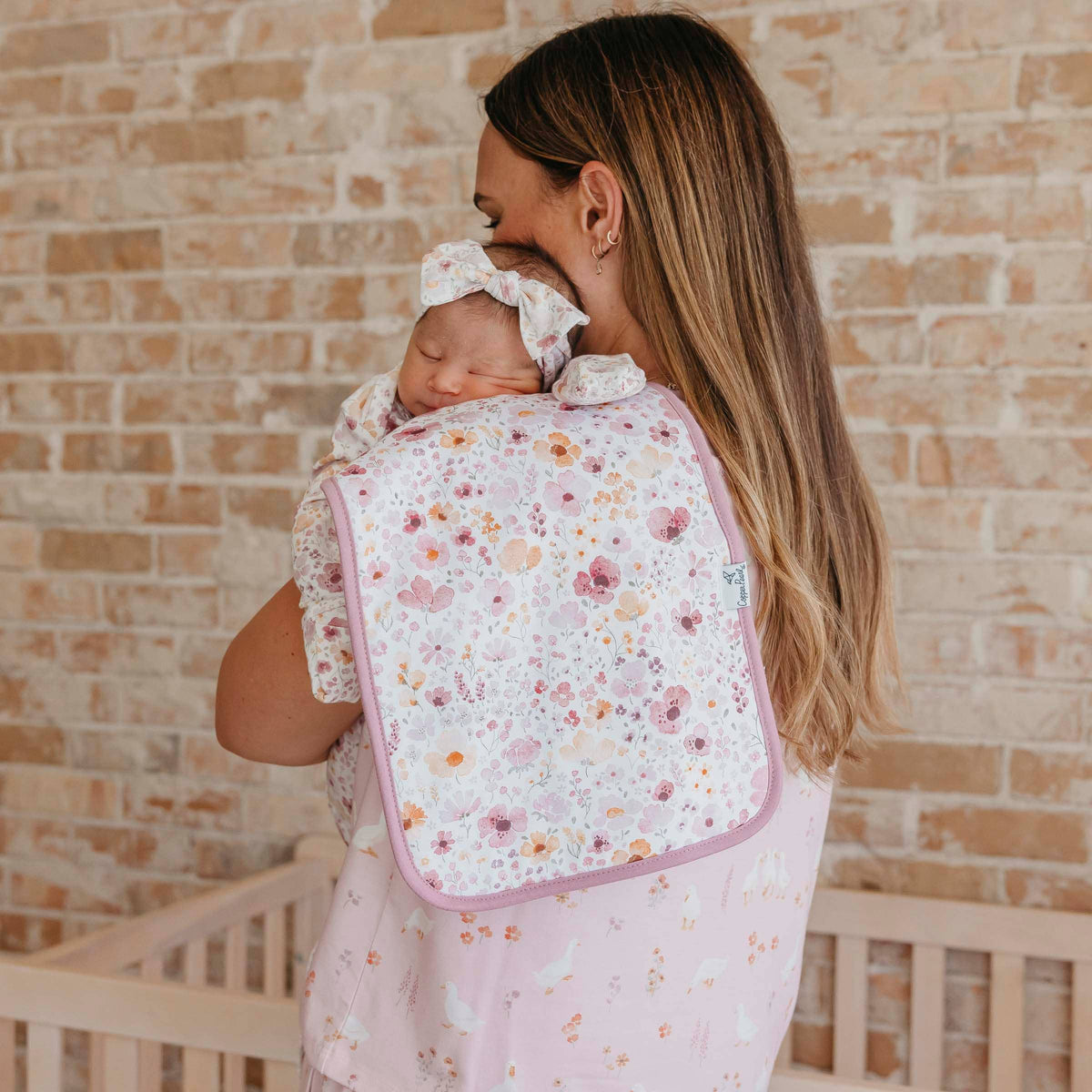 3 Pack Premium Burp Cloths - Gigi