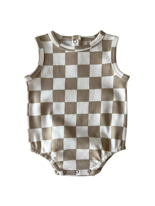 Tiramisu Checkerboard / Organic Dune Bubble