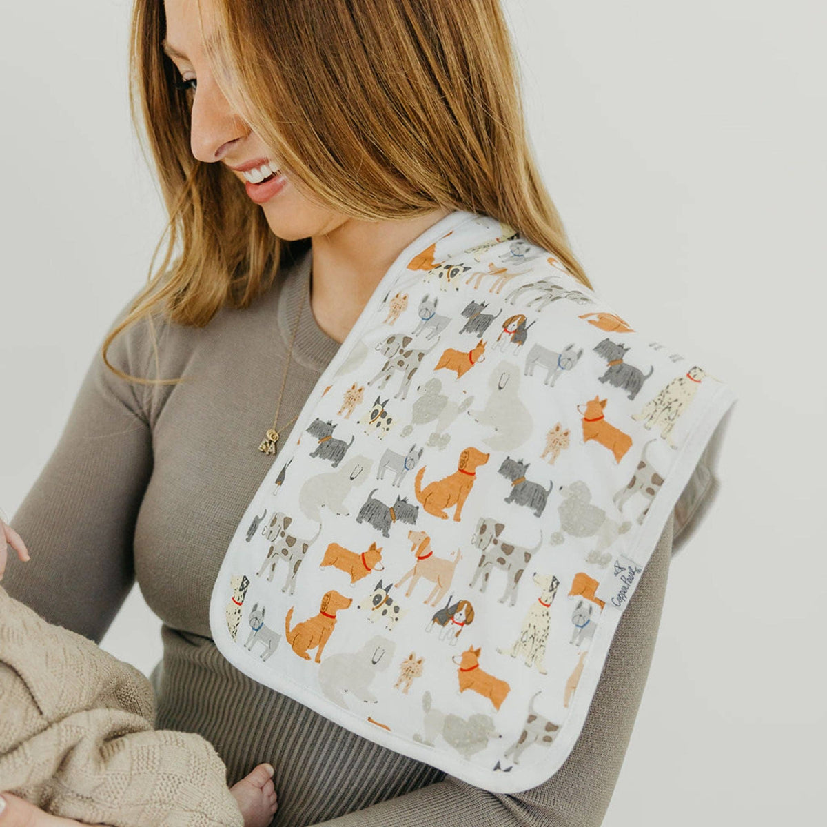 3 Pack Premium Burp Cloths - Rufus