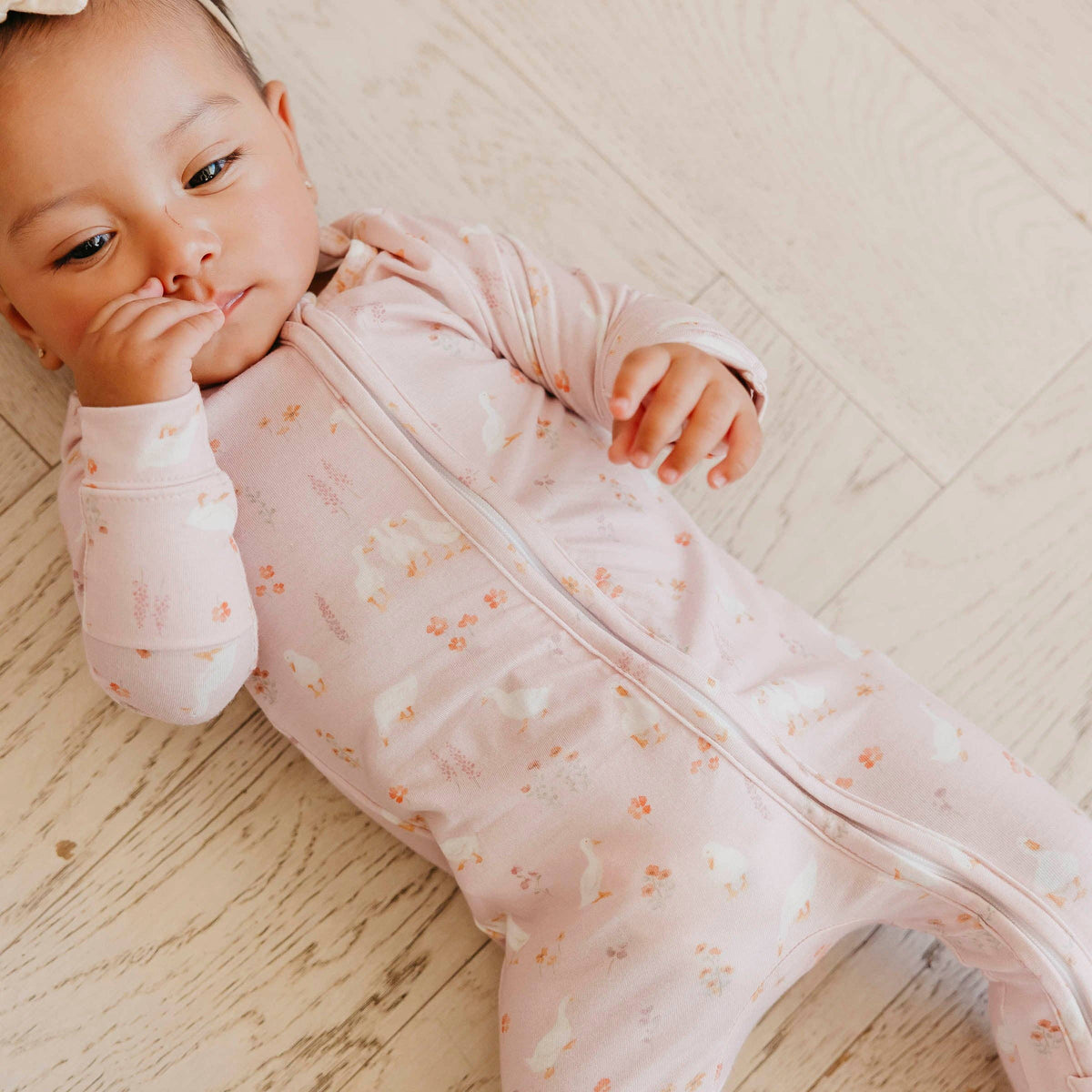 Convertible Zip-Up Footie - Gigi
