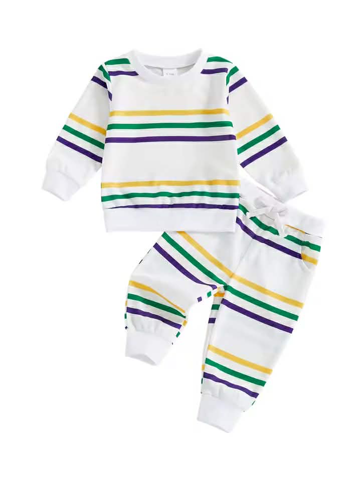 Mardi Gras Stripes Jogger