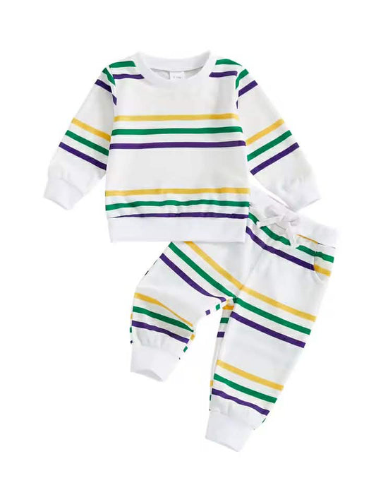 Mardi Gras Stripes Jogger
