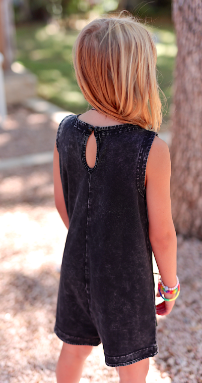 Romper – YOUTH Tailgate Romper - Midnight / Black