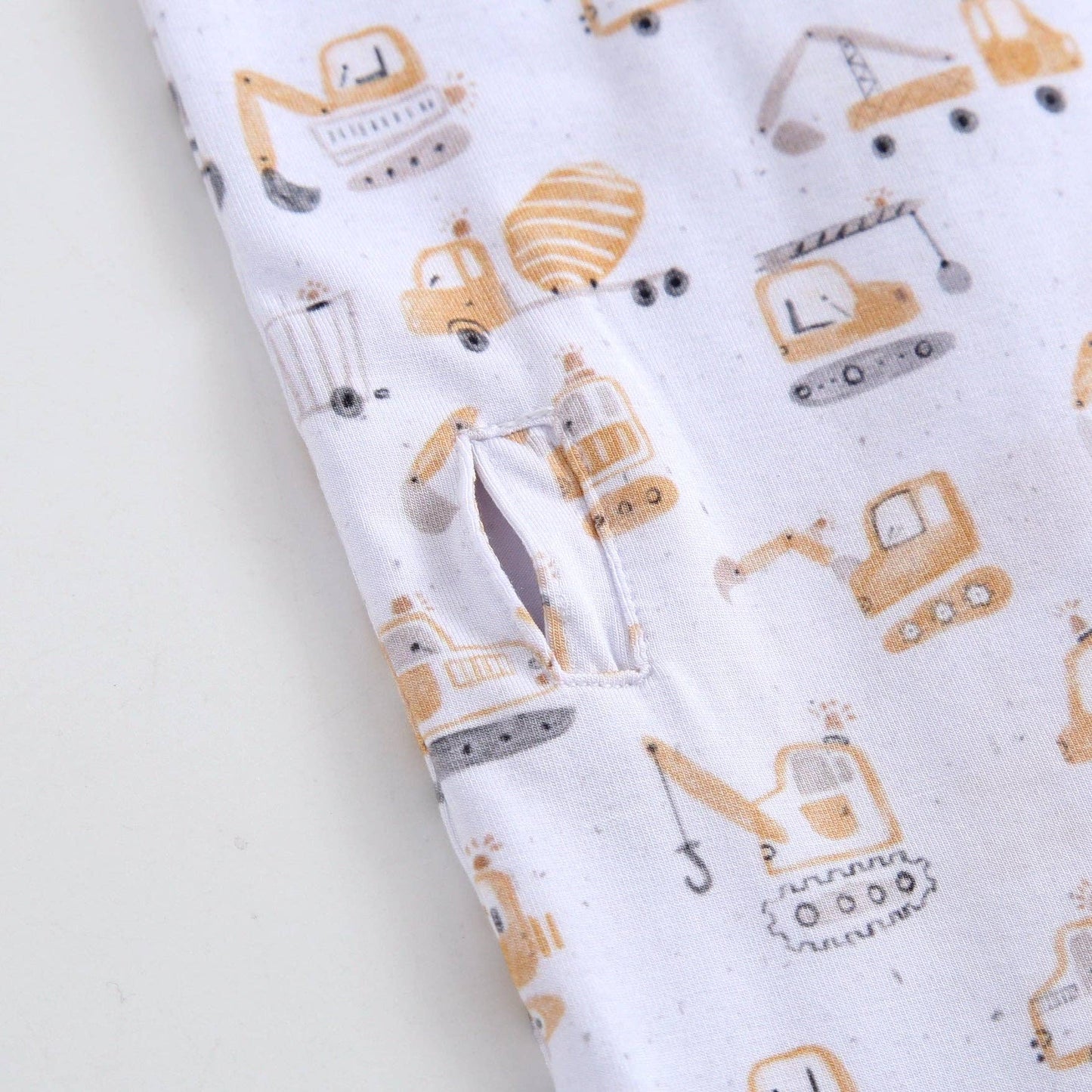 Dig This Zippered Baby Romper
