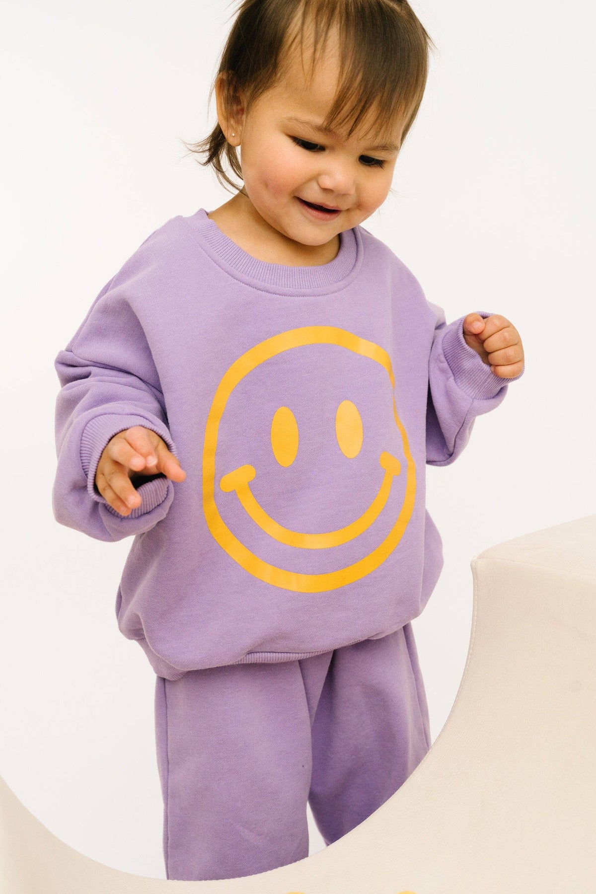 Violet Happy Sweatsuit
