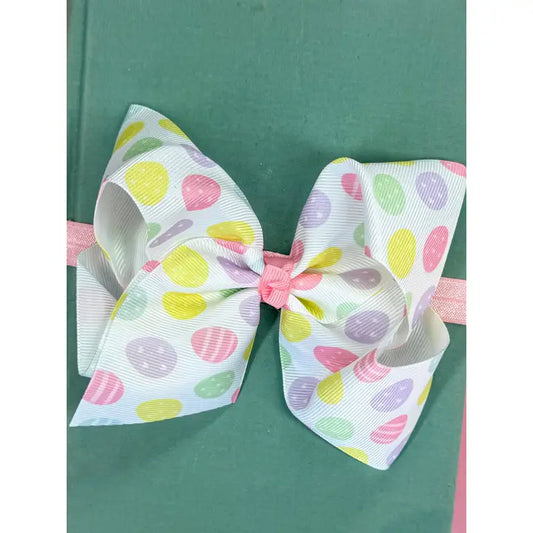 Easter Egg-Stravaganza Bow Headband