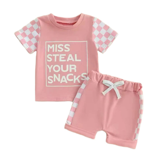 Miss Steal Your Snacks (Pink)