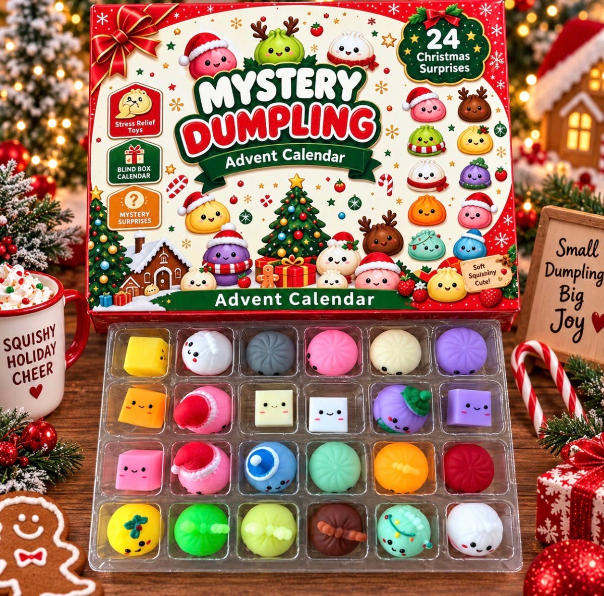PREORDER: Christmas Dumpling Advent Calendar (ETA: Early October)