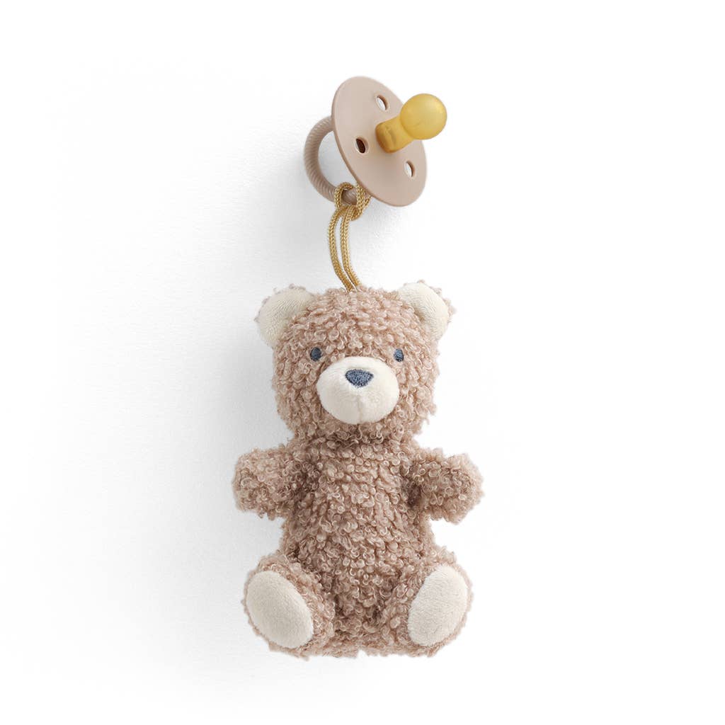 *FOUR OPTIONS* Bitzy Pal Natural Rubber Pacifier & Plush