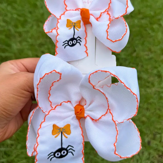 Cutie Spider Hair Bow 5.5"