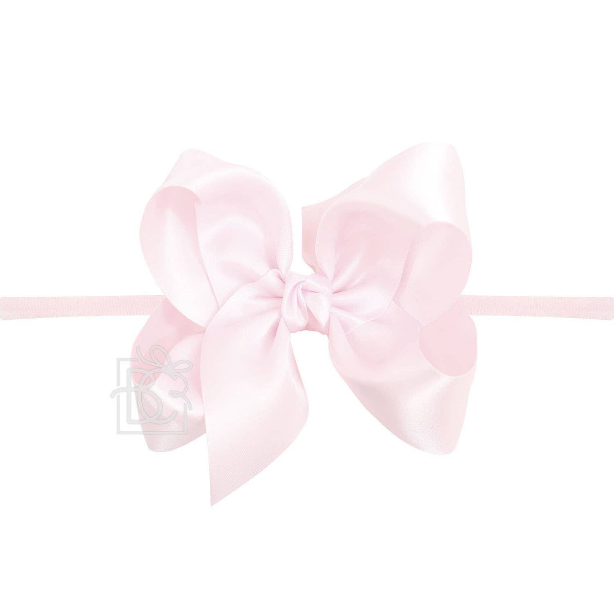 1/4" PANTYHOSE HEADBAND W/SATIN BOW