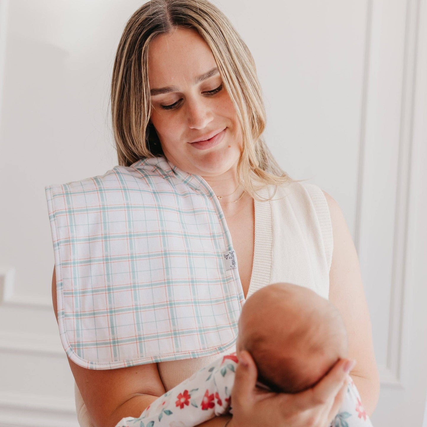 3 Pack Premium Burp Cloths - Juliet