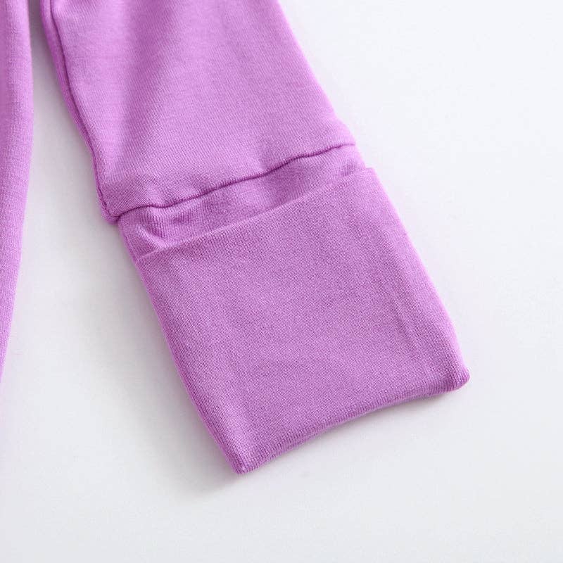 Luxie Lavender Ruffled Convertible Romper