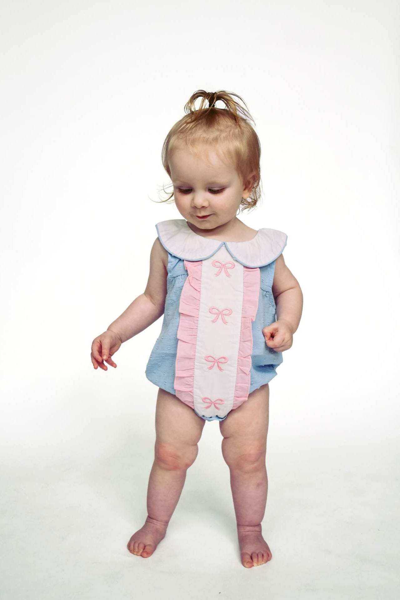 Ruffle & Ribbon Romper