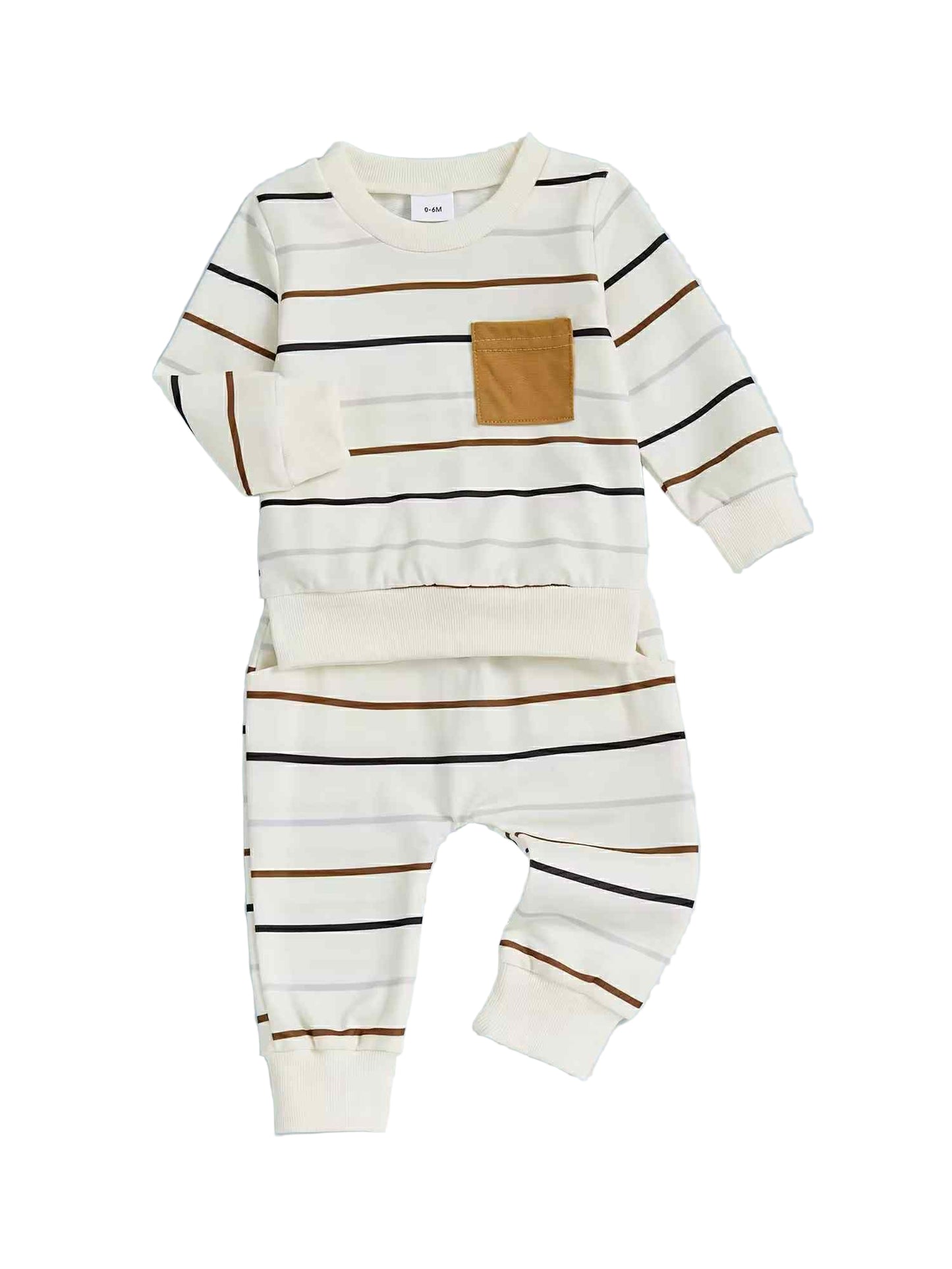 Pocketful of Stripes Jogger Set