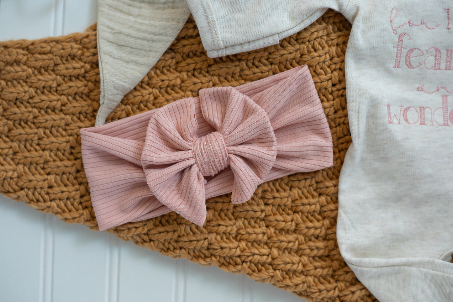 Fearfully and Wonderfully Made Pink/Oatmeal